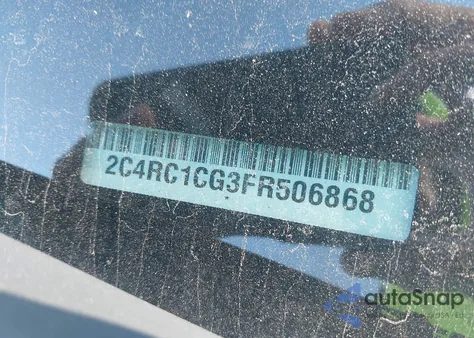 2015 Chrysler Town & Country Touring-L z USA, uszkodzony, nr VIN 2C4RC1CG3FR506868